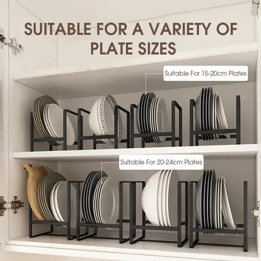 Kitchen cabinet storage countertop, dish rack