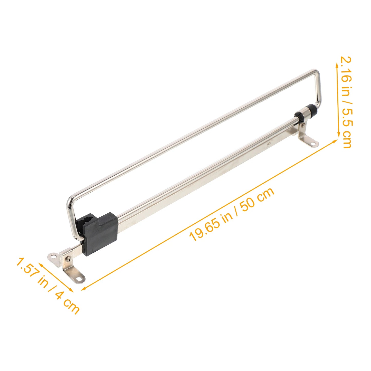 Retractable Closet // Wardrobe Rail Clothes Hanger Towel