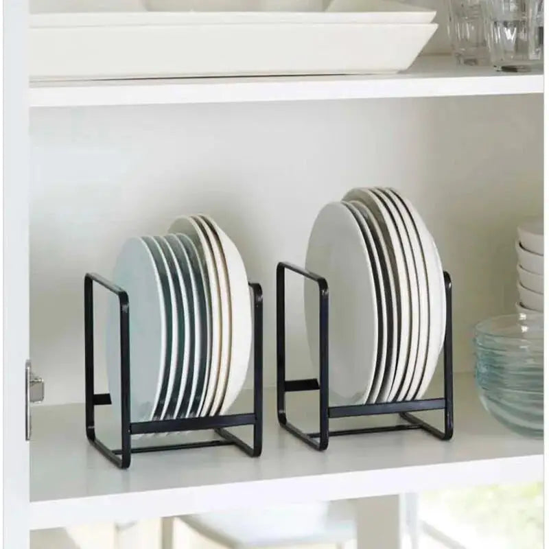 Kitchen cabinet storage countertop, dish rack