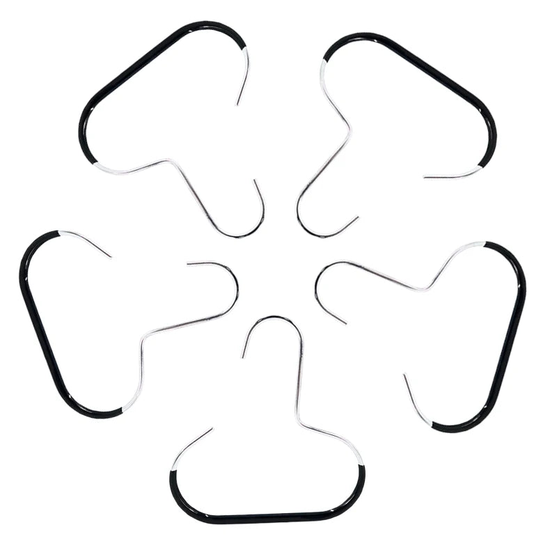 5pcs Hat Storage Hooks Metal
