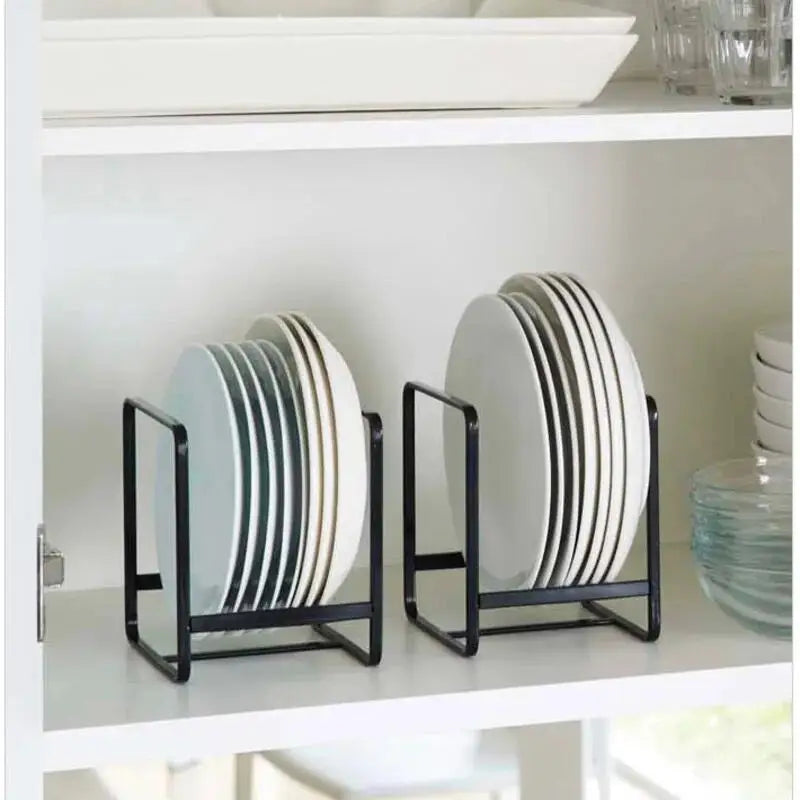 Kitchen cabinet storage countertop, dish rack