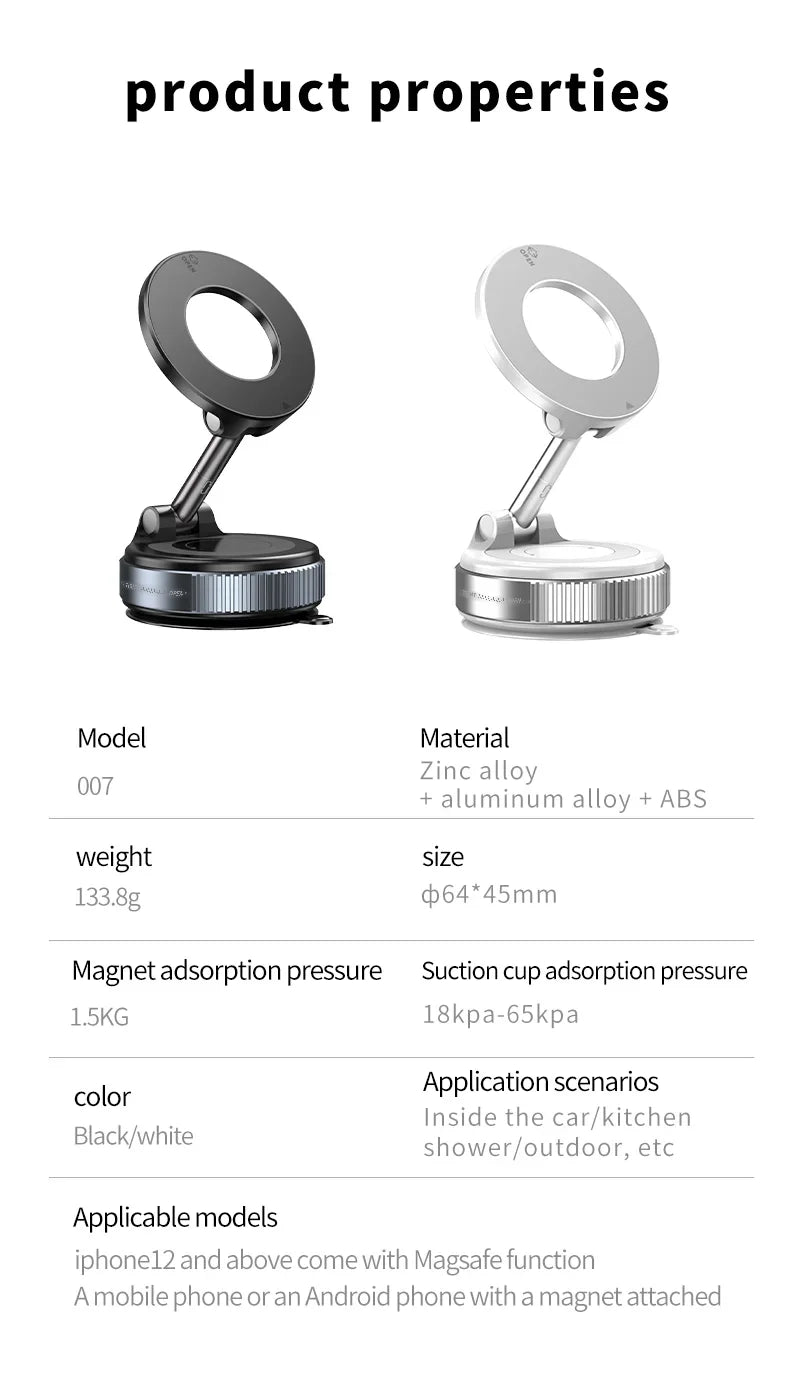 Rotating Folding Magnetic Phone Holder