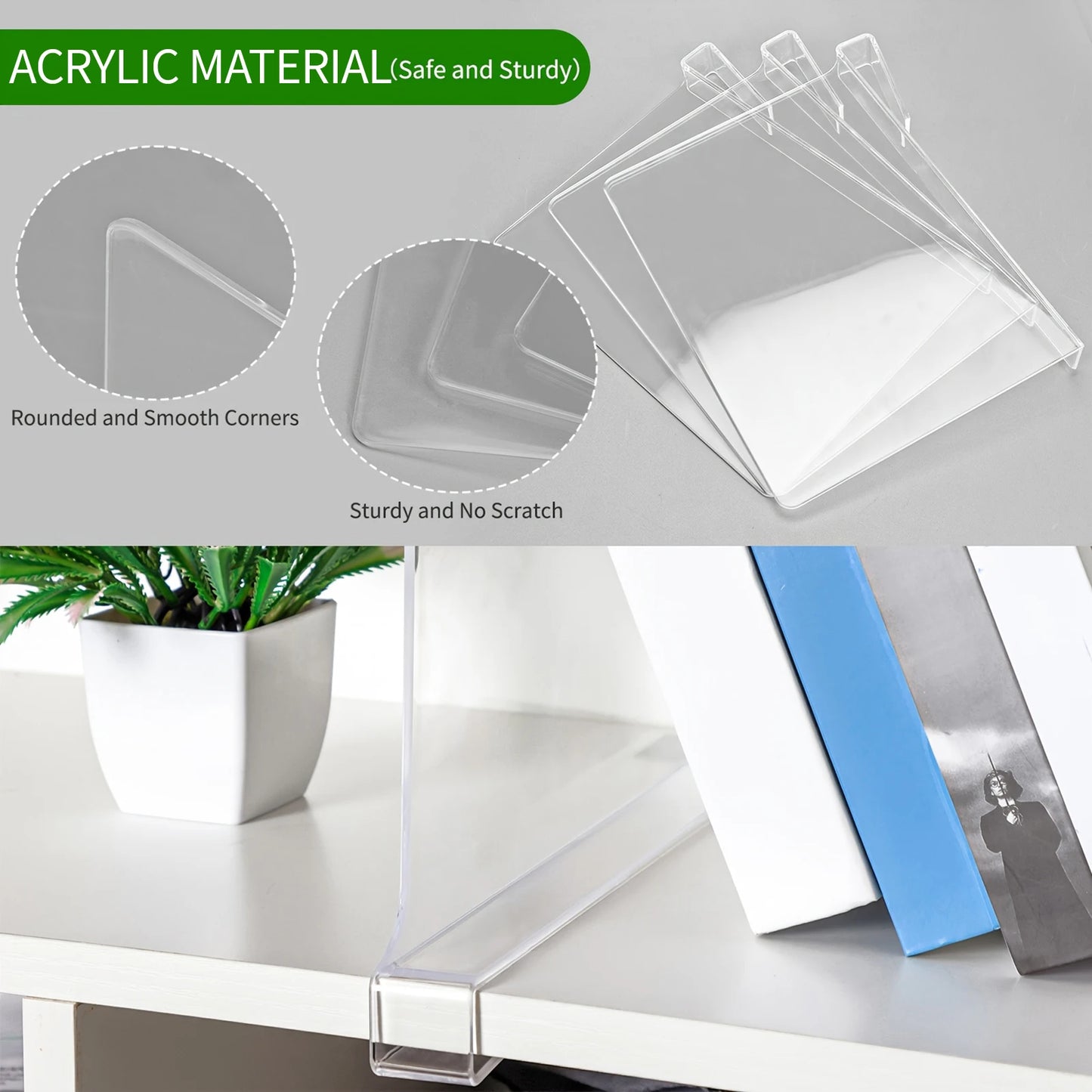 Closet Wardrobe Shelf Dividers Space-saving