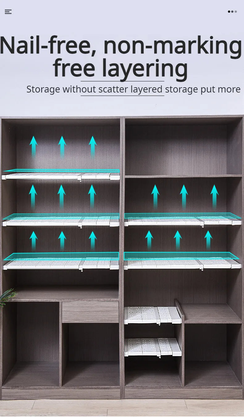 Adjustable Closet Organizer Extendable