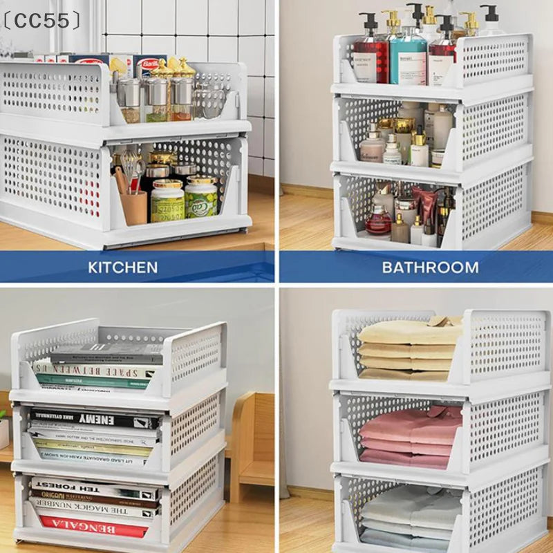 Clothes Storage Drawer High-capacity Foldable Plastic