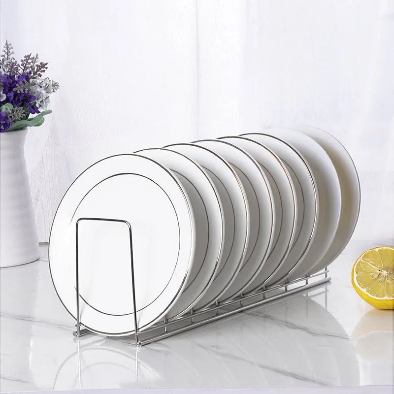 Kitchen Bowl Dish Organizer Stainless Steel