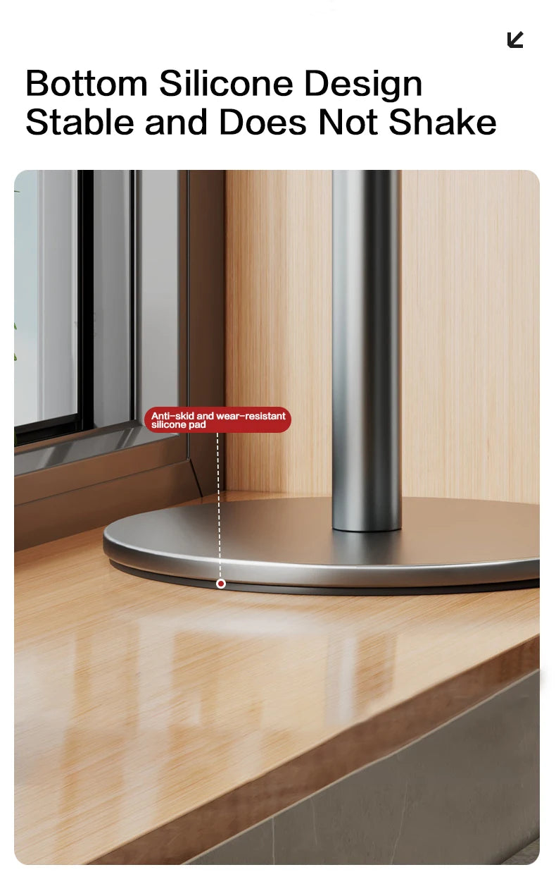 Kitchen Utensil Stand: Rotating Storage Hanger with 8 Hooks