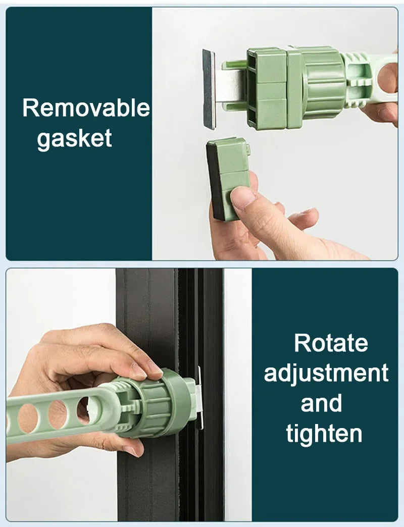 Space Saving Closet Organizer // Window Frame Multifunction Clothes Hanger
