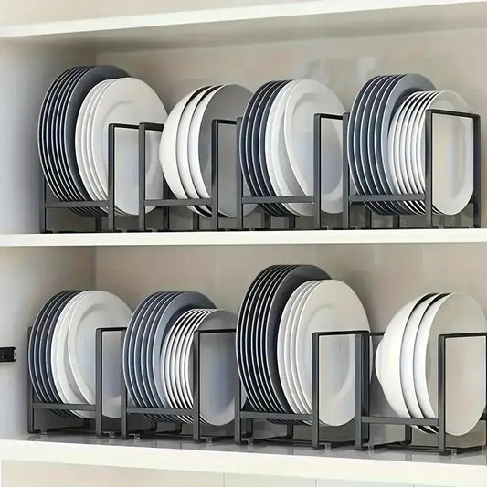 Kitchen cabinet storage countertop, dish rack