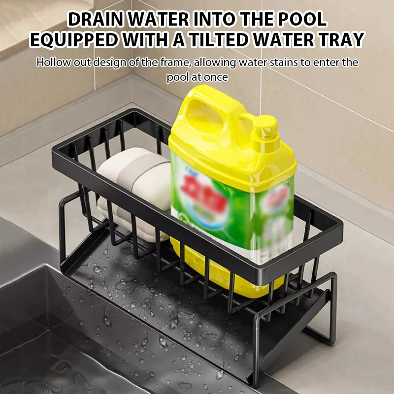 Kitchen Sink Drain Rack Organizer