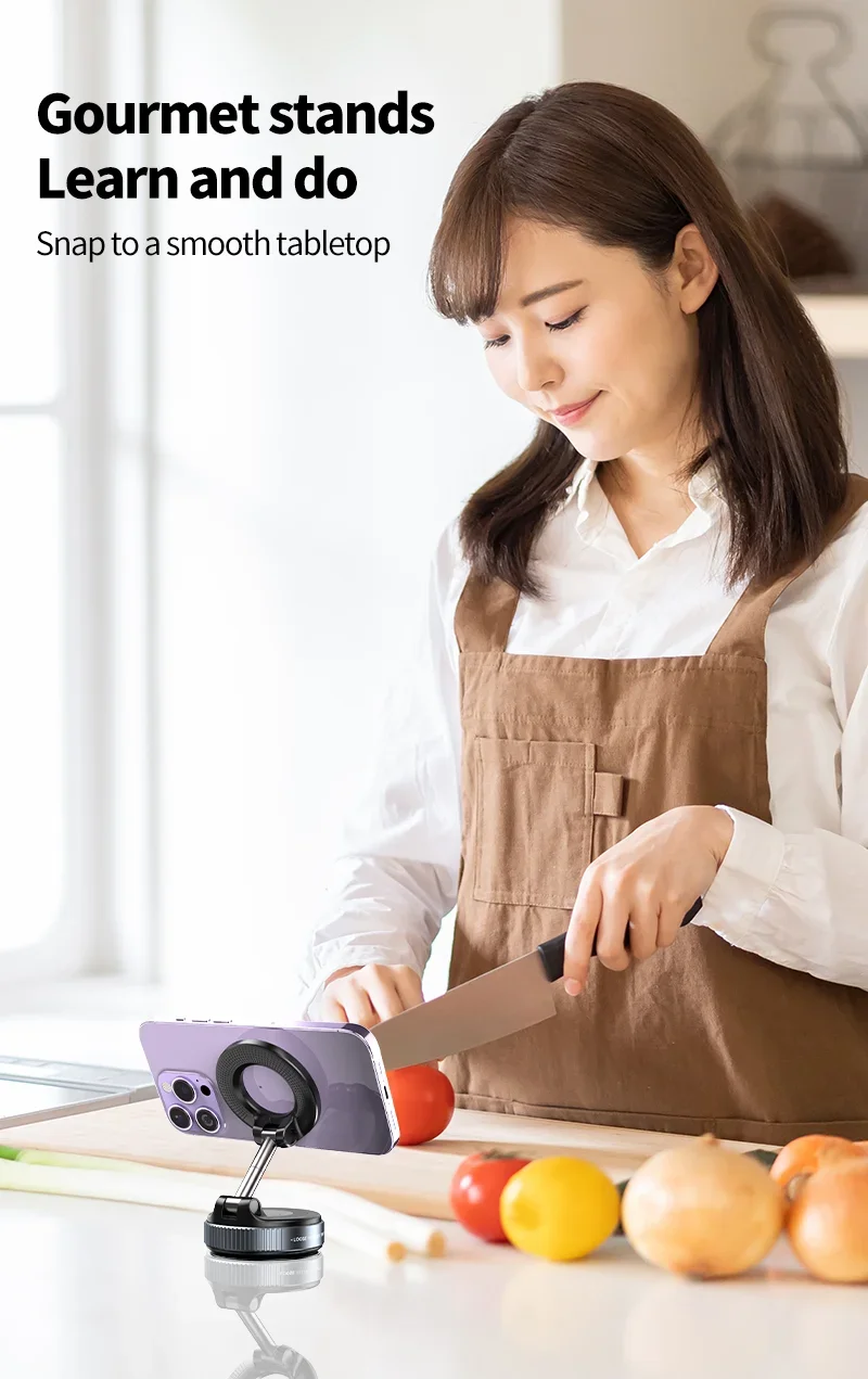 Rotating Folding Magnetic Phone Holder