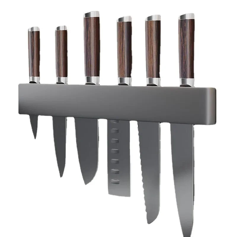 Kitchen Knife Organizer Wall // Mounted Multifunctional Kitchen Knife Storage Rack
