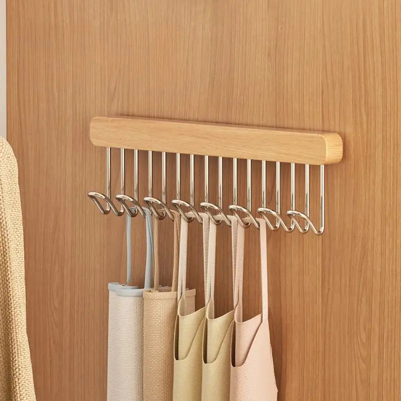 Clothes Hanger Bar for Closet // Pull Out Hook Rack Wardrobe Sliding Rack