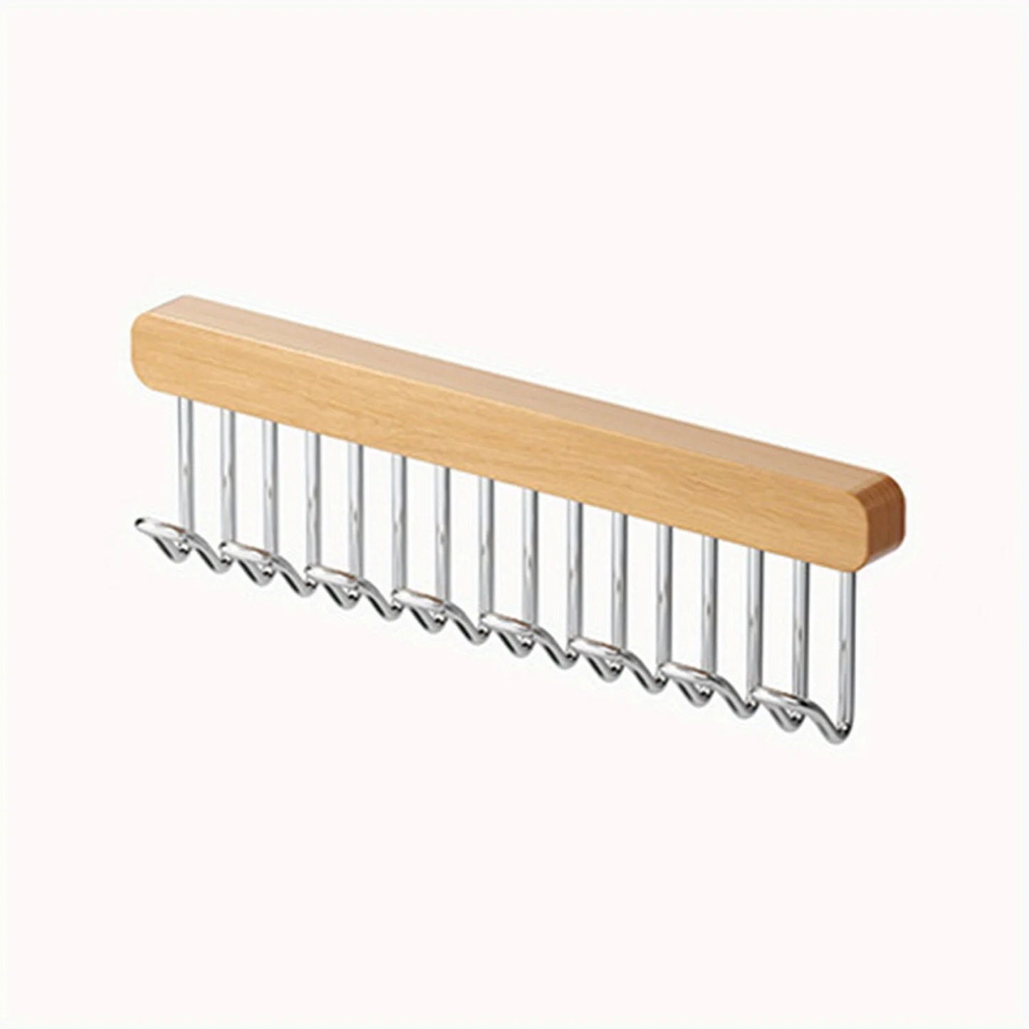 Clothes Hanger Bar for Closet // Pull Out Hook Rack Wardrobe Sliding Rack