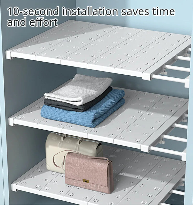 Adjustable Closet Organizer Extendable